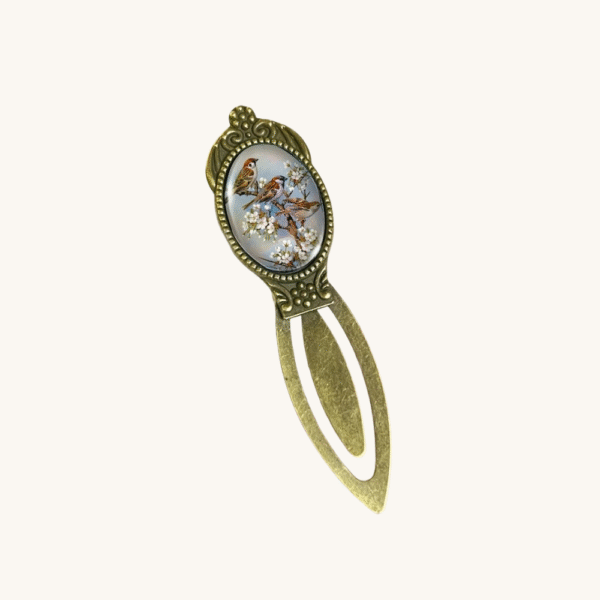 Vintage Bronze Bookmark, Բրոնզե էջանշան