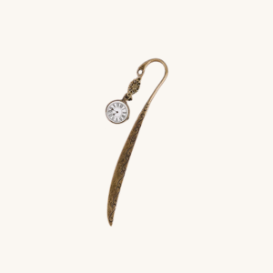 Elegant Vintage Bronze Bookmark, Բրոնզե նրբագեղ էջանշան