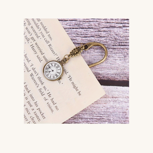 Elegant Vintage Bronze Bookmark, Բրոնզե նրբագեղ էջանշան - Image 2