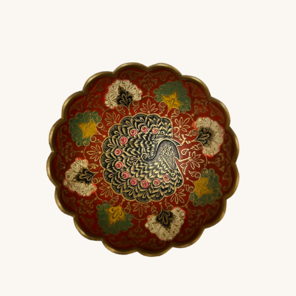 Indian plate with a handle, Տարա հնդկական բռնակով - Image 2